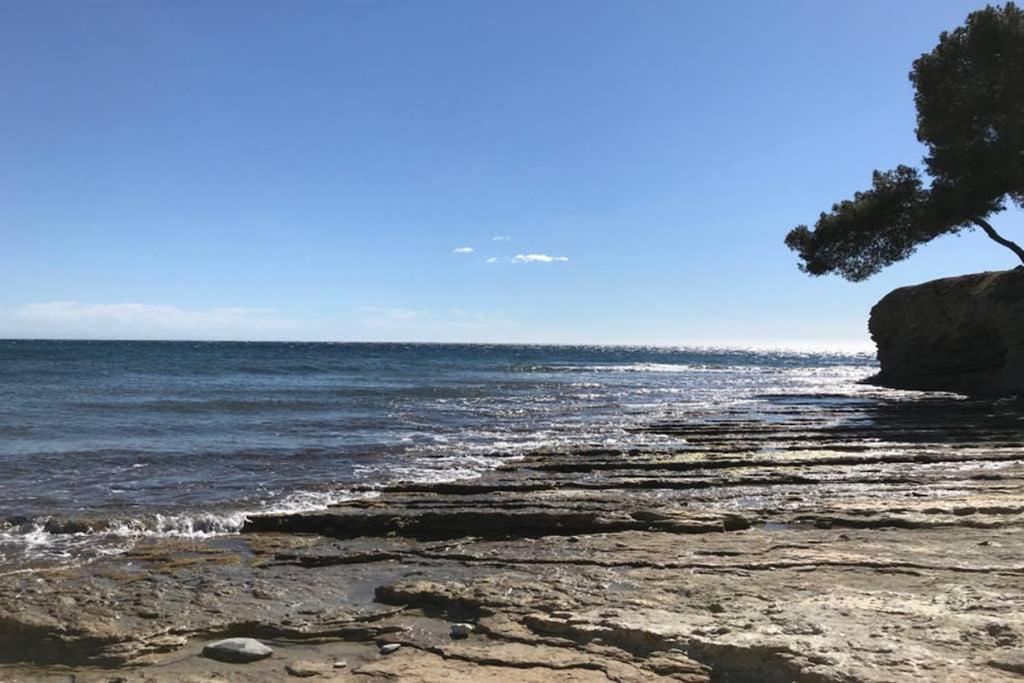 Les terrasses du Liouquet T2, piscine , parking , mer à 150 m La Ciotat Esterno foto